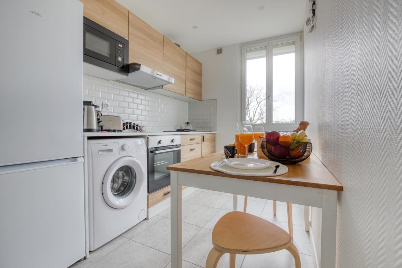 Apartamento Metro 7 - Gare C - Parking Private- Easy Check-In Ivry-sur-Seine Exterior foto